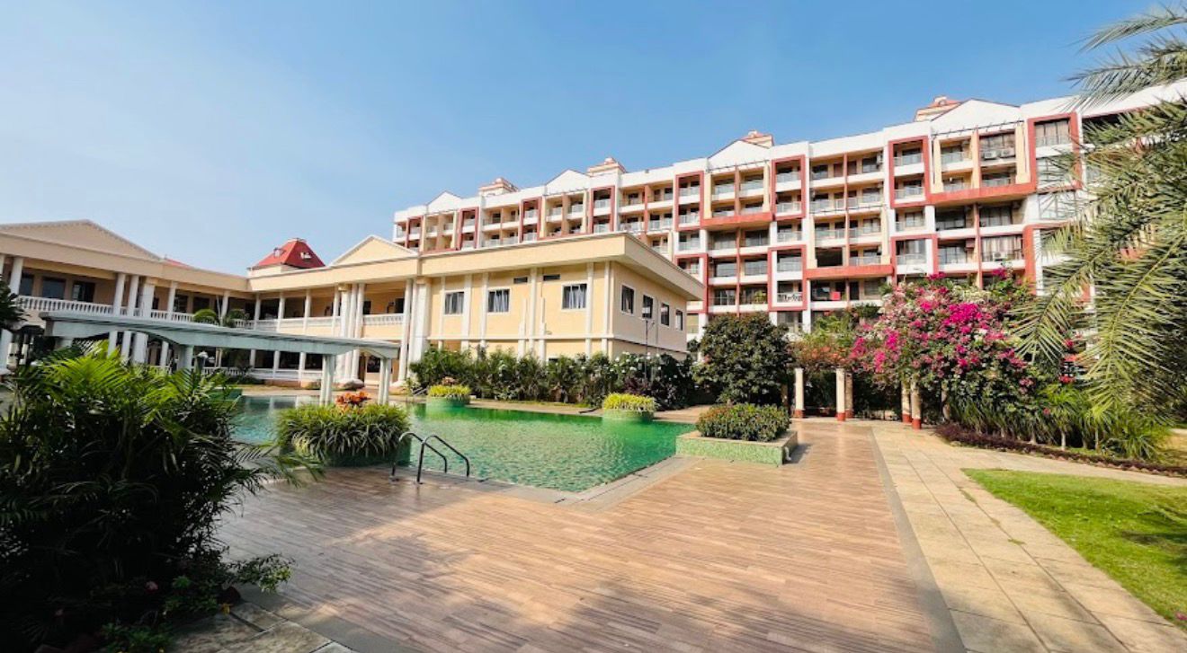 Mathias Ocean Park Residency building complex in Dona Paula, Goa